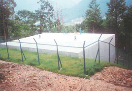簡易水道施設配水池